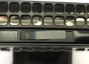 25 labels for MCP-220-00075-0B Hot Swap 3.5" Hard Drive Trays