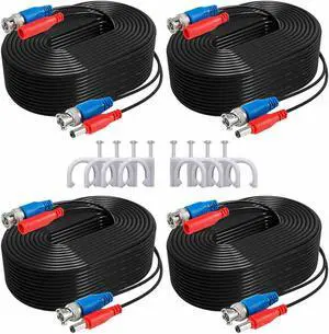 4pcs 100ft Video Power Cable BNC RCA Cord Wire for CCTV Security Camera System
$ USD 47.82 4pcs 100ft Video Power Cable BNC RCA Cord Wire for CCTV Security Camera System
$ USD 47.82
