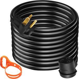 Welder Extension Cord 30Amp 25ft 250V, Welding Power Cord with NEMA 6-50 Plug 10 Gauge 3 Prong for MIG,Lincoln,Plasma,Miller,TIG