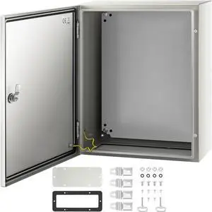 20x16x8'' Carbon Steel Electrical Enclosure IP65 Wall Mount Junction Box