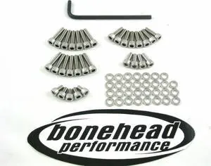 Mitsubishi Lancer Evolution EVO 8 & 9 Stainless Valve Cover Bolt Dress Up Kit2