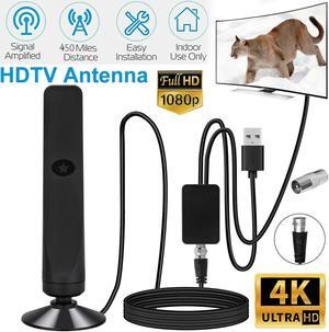 Upgraded TV Antenna Digital HD Antenna Indoor HDTV 1080P 4K 350 Miles Long Range