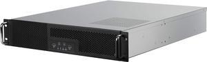 SilverStone Technology 2U Dual 5.25" Drive Bay ATX rackmount Industrial Storage Server Chassis with USB 3.1 Gen1 Interface, SST-RM23-502