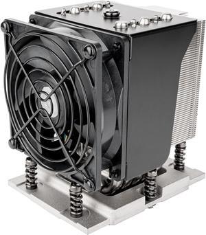 SilverStone Technology XE04-SP5 Black Fan Shroud 4U Server/Workstation CPU Cooler for Socket SP5, SST-XE04-SP5B
