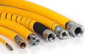 1/2 Inch Heavy Duty Spiral Wrap HDPE Flexible Plastic Cable Sleeve Hose Protector 25 Feet - Black