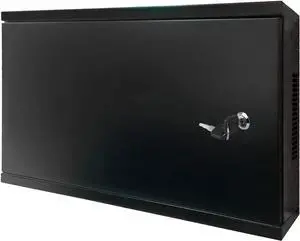 2U Wall Mount Rack Enclosure Network Cabinet - Solid Door