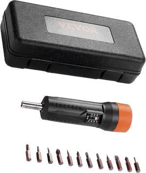 Torque Screwdriver 1/4" Range 10-70 in/lb w/ 1 in-lb Increment View Window