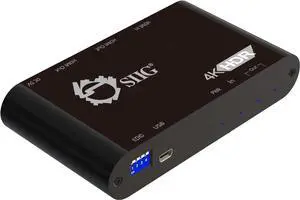 4K 1x2 HDMI Splitter with EDID Management | 4:4:4, 4K @60Hz, HDCP 2.2, 18Gbps | Auto Scaling, Low Heat | 1 in 2 Out