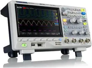 Siglent Technologies SDS1104X-E 100Mhz Digital Oscilloscope 4 channels Standard Decoder, Grey