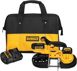 DEWALT 20V MAX Portable Band Saw Kit, Cordless (DCS371P1)