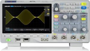 Technologies SDS1104X-E 100Mhz Digital Oscilloscope 4 channels Standard Decoder, Grey