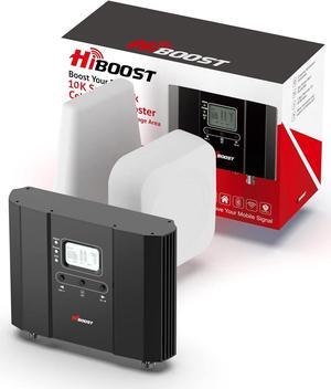 Cell Phone Signal Booster for Home and Office, 5,500 sq ft, Boost 5G 4G LTE Data for Verizon AT&T and All U.S. Carriers, FCC Approved (10K Smart Link)