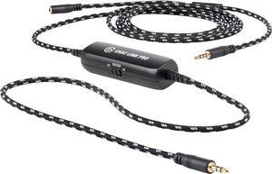 Chat Link Pro - Audio Adapter, for PS5, PS4, Nintendo Switch, Capture Voice Chat, Gameplay Sound, Extra Long Cable, Black