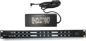 PoE Texas POE-12-48v120w | 12 Port PoE Injector - Power Over Ethernet for 802.3af Cameras, IP Phones, Access Points and More
