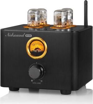 Nobsound B100 Bluetooth 5.0 Tube Amplifier USB DAC Coax/Opt Integrated Power Amp