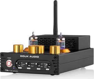 HiFi Stereo Bluetooth 5.0 Vacuum Tube Amplifier MM Phono Amp for Turntables 320W