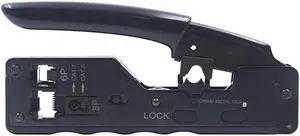 RJ45 RJ11 RJ12 Network Ethernet Cable Crimping Tool Compact Modular Crimper