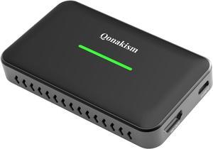 4K Video Capture Card Stream and Record in 4K 30Hz/ 1080 60Hz HDMI to USB 3.0 Video Audio Capture Card with Ultra-Low Latency on PS5, PS4/Pro, Xbox Series X/S, in OBS and More, Works with PC and Mac