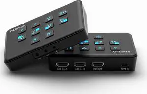 Video Capture Card USB c, HDMI Live Stream Switcher, 4k HDMI to USB 3.0 Video Capture for Streaming,Podcasting,Compatible with PS5,PS4/Pro,Xbox Series X/S,Xbox One X/S,OBS