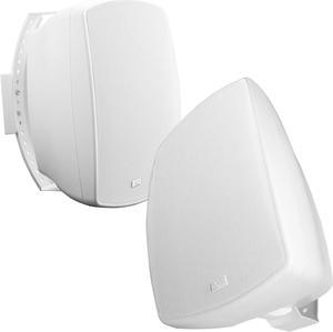 6.5" Outdoor Patio Speaker Pair 150W, IP54 Weather Resistant, Full Motion Bracket White AP650