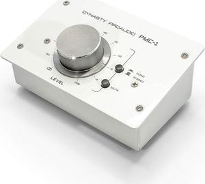PMC-1 Premium Passive Stereo Monitor Volume Controller With Large Volume Knob For Extremely Precise Level Adjustments