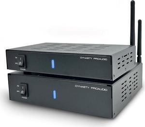 WSA-5RP-PLUS Wireless Surround Sound Rear Speakers Kit with 2 x 100W Amplifier Built-in (Metal Chassis Design)