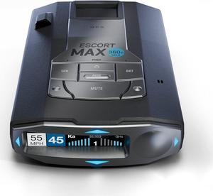 360c MKII Laser Radar Detector - Dual-Band Wi-Fi and Bluetooth Enabled, 360° Directional Arrows, Exceptional Range, Shared Alerts, Drive Smarter App, Black