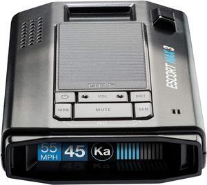 ESCORT MAX 3 Laser Radar Detector - Bluetooth Connectivity, Premium Range, Advanced Filtering, AutoLearn Technology, Voice Alerts, OLED Display, Escort Live App