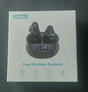Open Ear Clip Wireless Earbuds Bluetooth 5.4, Lightweight Comfort Sports Bone