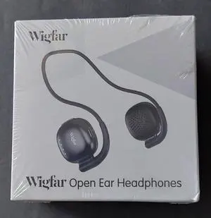 Wigfar Open True Wireless Bluetooth Headphones for Sports and Meetings