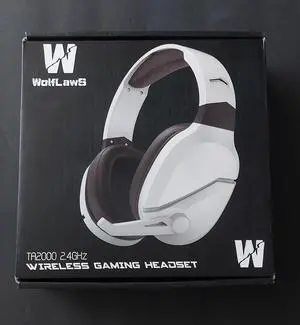 WolfLawS Wireless Gaming Headset TA2000 w/ Noise Canceling mic for PS5 PC PS4
