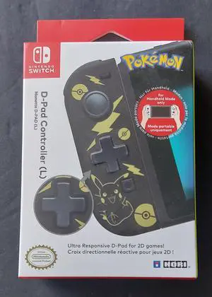 Hori D-Pad (Pikachu Black & Gold) - Nintendo Switch