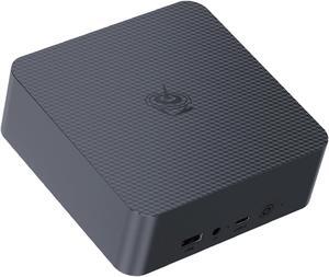 Beelink EQR5 Mini PC,AMD Ryzen 5 5650U (up to 4.2GHz),8GB DDR4 RAM 500GB NVMe PCIE 3.0x4 SSD,AMD Radeon 1800MHz,Support 4K Dual Display,Dual 1000M LAN