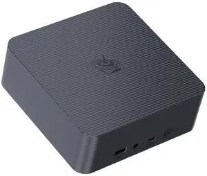 Beelink EQR6 Mini PC, AMD Ryzen 5 6600U(up to 4.5GHz),32G LPDDR5,RAM 500G NVME SSD, Dual 1000Mbps Ethernet LAN, Dual HDMI,WiFi6,Bluetooth5.2