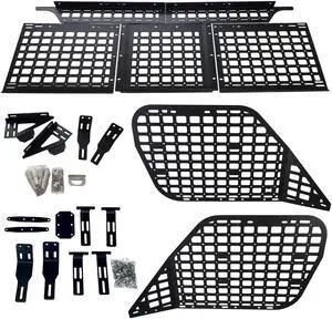 BAKOD MOLLE Storage Window Shelf Set Panel for 2010-2023 Toyota 4Runner Black MSW100 MSPS100