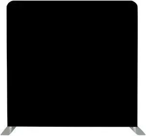 Bakod Plain Black Pillow-case Cover Tension Fabric Display Backdrop 8ftx8ft