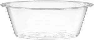1.5oz Plastic Clear Portion Cups Leak-Free Souffle Cups for Breakroom
Carton of 2500 Counts