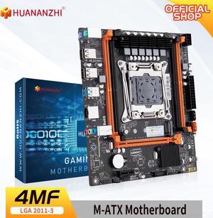 HUANANZHI X99 4MF LGA 2011-3 X99 Motherboard E5 2620 2640 2666 2670 2678 V3 V4 support DDR4 RECC NON-ECC Memory NVME