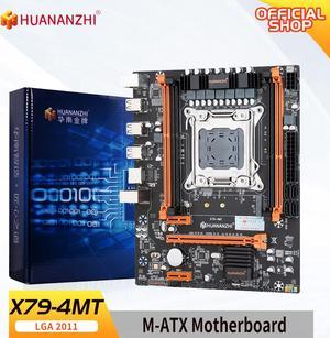 HUANANZHI X79 4MT LGA 2011 X79 Motherboard support E5 2620 2640 2650 2680 2690 V1 V2 REG ECC DDR3 Memory nvme