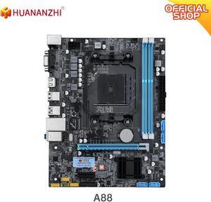 HUANANZHI A88 Motherboard M-ATX Support AMD 906 FM2+ Processor DDR3 1866 1600 1333 1066 SATA VGA HDMI-Compatible
