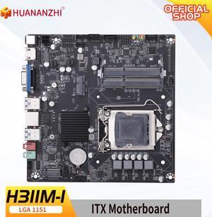 HUANANZHI H311M I Motherboard M-ATX For Intel LGA 1151 i3 i5 i7 support notebook DDR3 1333 1600 1866MHz VGA HDMI-Compatible