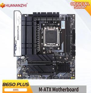 HUANANZHI B650 PLUS B AMD AM5 Motherboard Supports Ryzen 7000  Series M.2 NVME Dual Channel DDR5 XEPO RAM