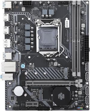 HUANANZHI H510 HD W M-ATX Motherboard LGA 1200 Support 10 11 generation DDR4 2400 2666 2933M 3200Hz 64G M.2 NVME SATA3.0