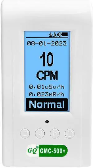 GQ GMC-500Plus Geiger Counter Nuclear Radiation Detector Dosimeter Dual Tube Data Logging