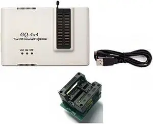 PRG-1121 GQ-4X V4 (GQ-4X4) Programmer + ADP-098 SPI SOIC16 - DIP8/16 Adapter, Support Chip ID W25Q256