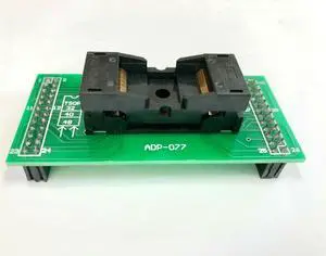 ADP-077 TSOP 20mm adapter set top ZIF board