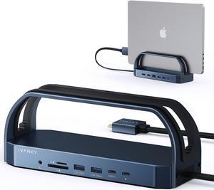 iVANKY 12-in-2 FusionDock 2 Vertical Docking Station for MacBook Pro with 150W Power Adapter