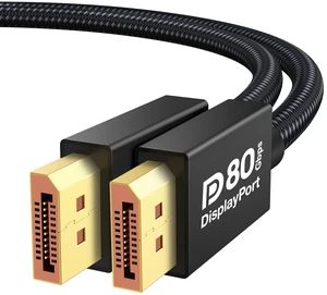 iVANKY 80Gbps VESA Certified DisplayPort 2.1 Cable, 6.6ft DP80 DP to DP Cable, 16K@60Hz, 8K@240Hz, 4K@540Hz, 480Hz, 240Hz, HDR, for Gaming Monitor, Graphics 5090, 7900XTX iVANKY 80Gbps VESA Certified DisplayPort 2.1 Cable, 6.6ft DP80 DP to DP Cable, 16K@60Hz, 8K@240Hz, 4K@540Hz, 480Hz, 240Hz, HDR, for Gaming Monitor, Graphics 5090, 7900XTX