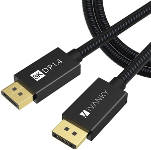 iVANKY 8K DisplayPort 1.4 Cable 20ft, 32.4Gbps DP to DP Cord, 8K@60Hz, 4K@240Hz, 2K@240Hz, HBR3, HDR, HDCP 2.2, for Gaming Monitor, PC, Laptop, Not HDMI or Mini DP iVANKY 8K DisplayPort 1.4 Cable 20ft, 32.4Gbps DP to DP Cord, 8K@60Hz, 4K@240Hz, 2K@240Hz, HBR3, HDR, HDCP 2.2, for Gaming Monitor, PC, Laptop, Not HDMI or Mini DP