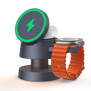 iVANKY 3-in-1 Mag-Safe Charger Stand with Night Light, 15W Magnetic Wireless Charging Station for iPhone 17e/17/16/15/14/13/12/11 Series, Apple Watch, AirPods, No AC Adapter iVANKY 3-in-1 Mag-Safe Charger Stand with Night Light, 15W Magnetic Wireless Charging Station for iPhone 17e/17/16/15/14/13/12/11 Series, Apple Watch, AirPods, No AC Adapter